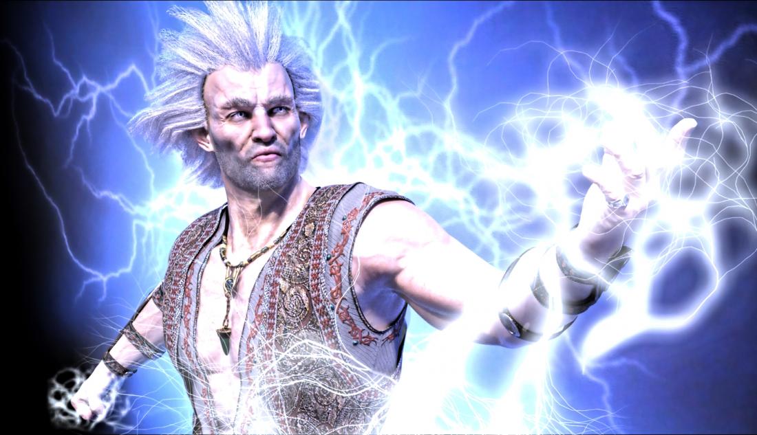 Heavy sparks dance around Sorrenn as wisps of electricity travel up and down his body.

You see Sorrenn the Grand Champion of Duskruin Arena. He appears to be a Half-Elf from Highmount. He is tall and has a well-toned frame. He appears to be mature. He has silver-flecked stormy grey eyes and fair skin. He has raggedly cut, frizzy silver hair. He has an unshaven face and prominent biceps.

He is surrounded by a circle of crackling lightning.
